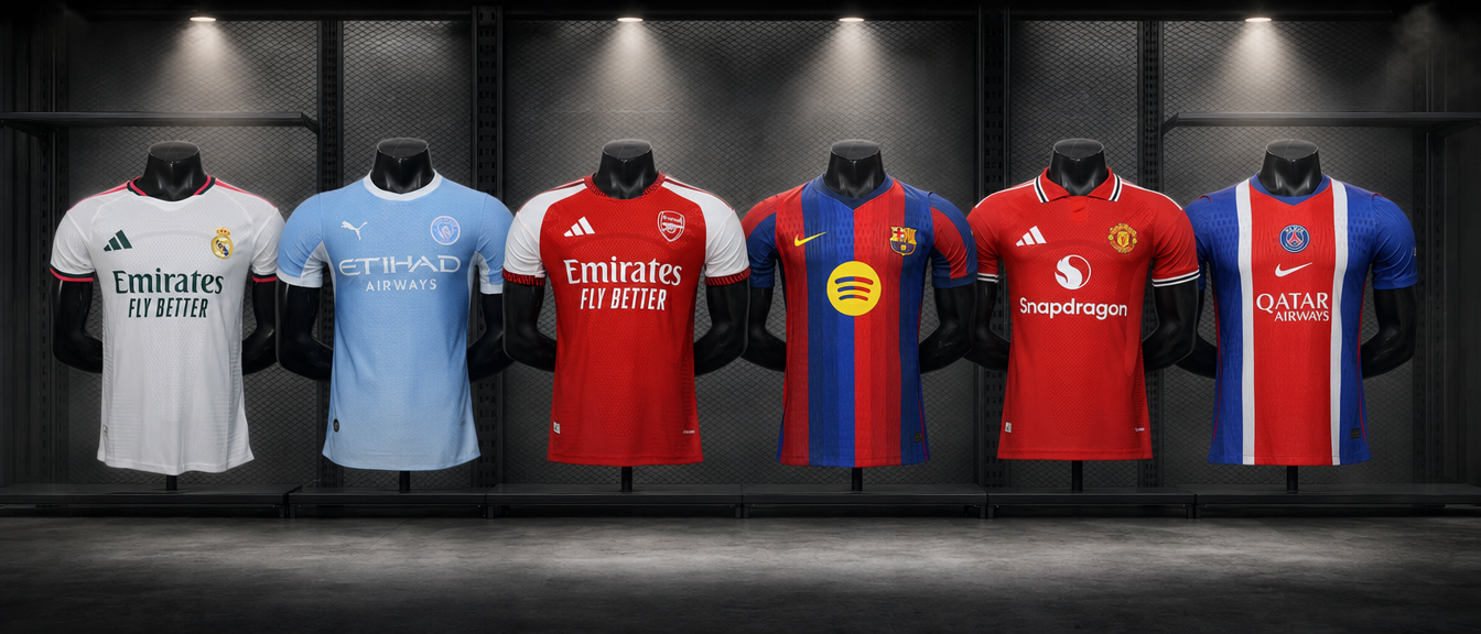 Camisetas de fútbol